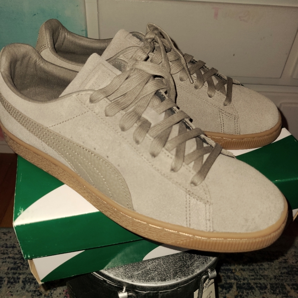 Puma suede sneakers